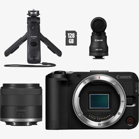 Canon EOS R50 V stereo microphone captures clear, rich audio
