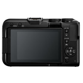 Canon EOS R50V 128GB SD card boosts rapid shooting and seamless video recording.