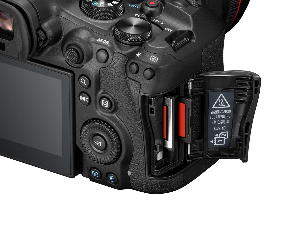 Canon EOS R6 Mark III IBIS enables steadier handheld video and stills.