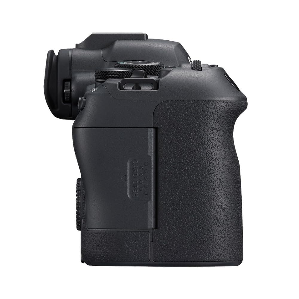 Canon EOS R6 Mark II records 6K oversampled 4K at 60fps.