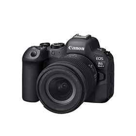 Canon EOS R6 Mark II front view for versatile everyday shooting.