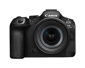 Canon EOS R6 Mark III body with RF24-105mm lens for rapid capture.