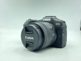 Canon EOS R8 with tilted LCD ideal for selfies and flexible shooting angles