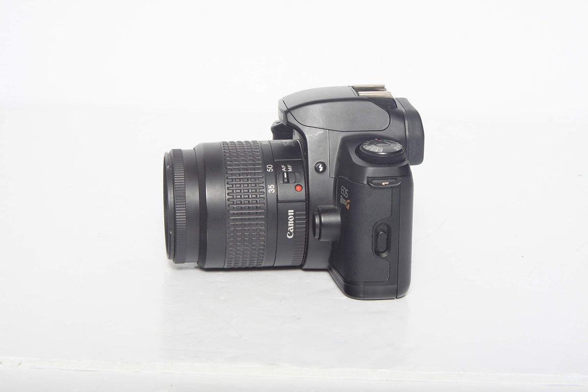Canon EOS Rebel G top controls – intuitive manual settings at a glance.