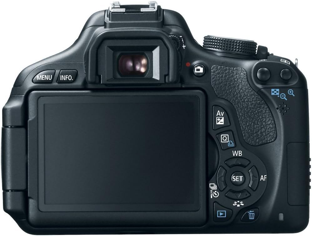 Canon EOS Rebel T3i with 18-55mm lens in action, perfect for versatile scenes.