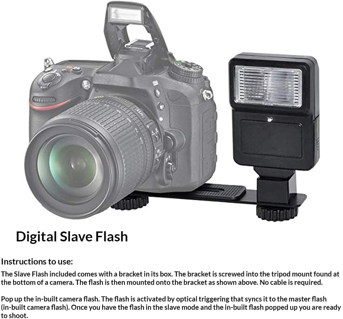 Canon EOS Rebel T7 extra battery and flash enable quicker setups