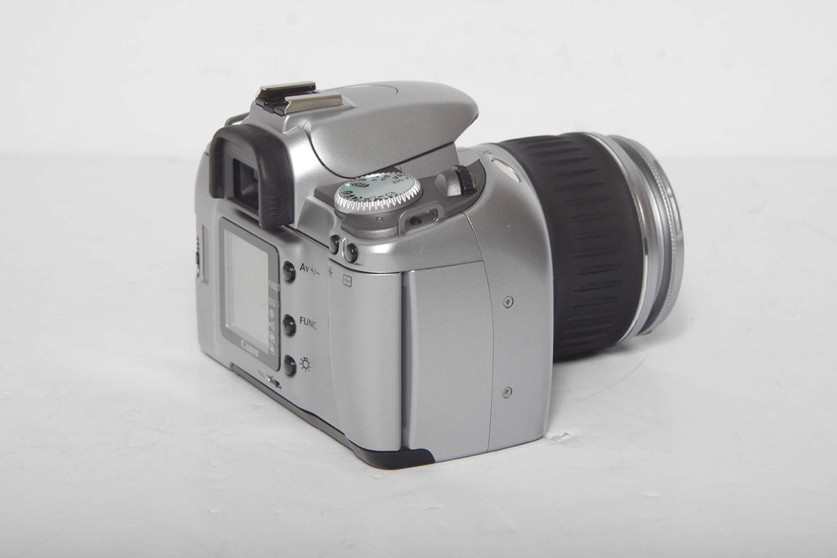 Canon EOS Rebel Ti film loading showcase automatic prewind for seamless frames.