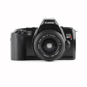 Canon EOS Rebel X SLR black body perfect for film photography enthusiasts