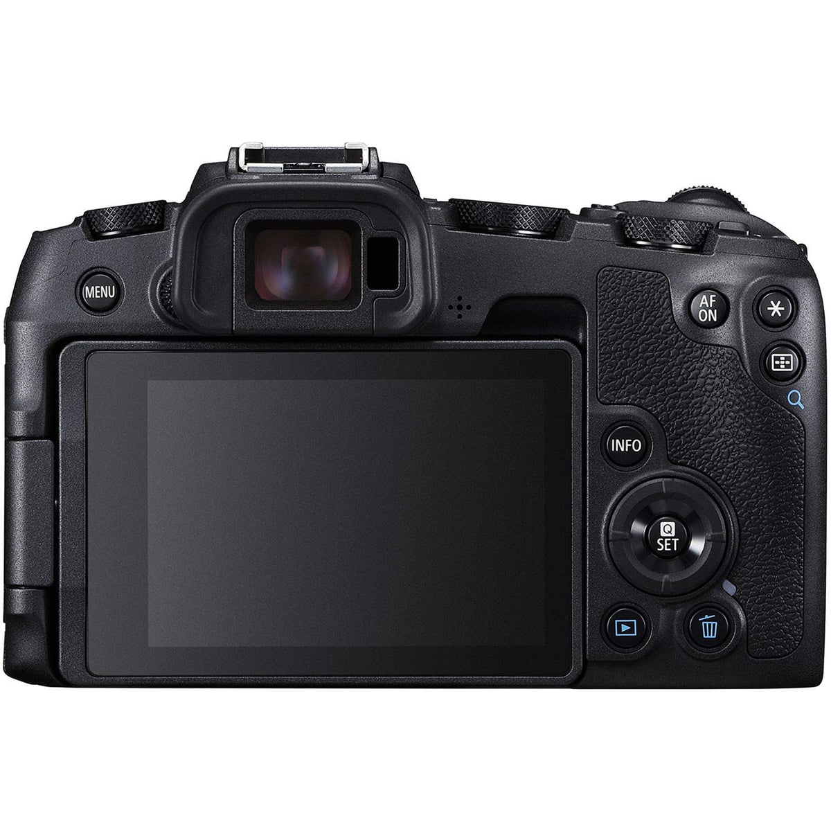 Canon EOS RP vari-angle LCD and EVF support versatile framing.