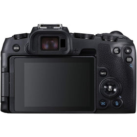 Canon EOS RP vari-angle LCD and EVF support versatile framing.