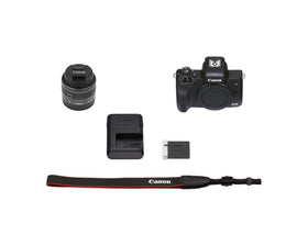 Canon EOS M50 Mark II kit with EF-M 15-45mm lens offers versatile travel zoom.
