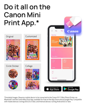 Canon Ivy 2 print quality close-up showing natural skin tones and sharpness