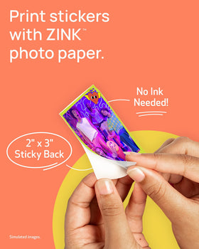 Canon Ivy 2 mini printer prints from iOS and Android devices with ease.