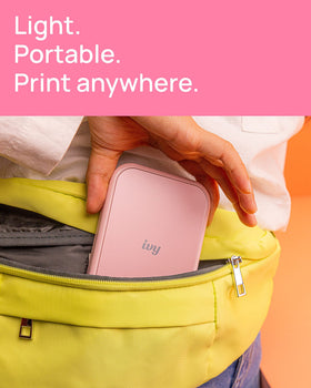 Canon Ivy 2 mini printer uses ZINK paper for inkless, vibrant 2x3 prints.