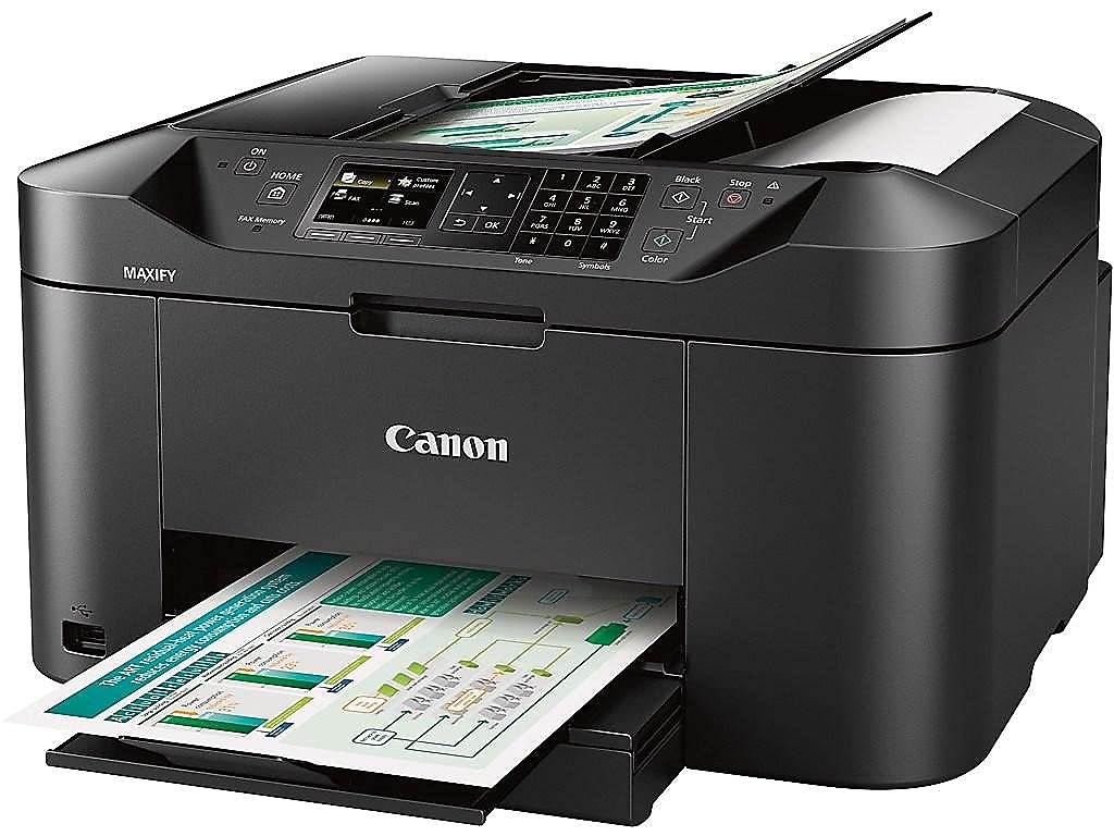 Canon MAXIFY MB2120 color printing for vivid reports