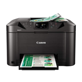 Canon MB5120 DRHD ink tanks deliver smudge-resistant, highlighter-friendly prints.