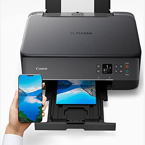 Canon PIXMA TS6420a OLED display clearly shows status at a glance