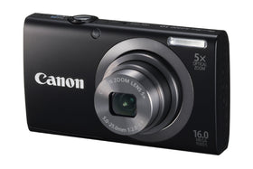 Canon PowerShot A2300 IS back view with 2.7-inch LCD for easy framing.