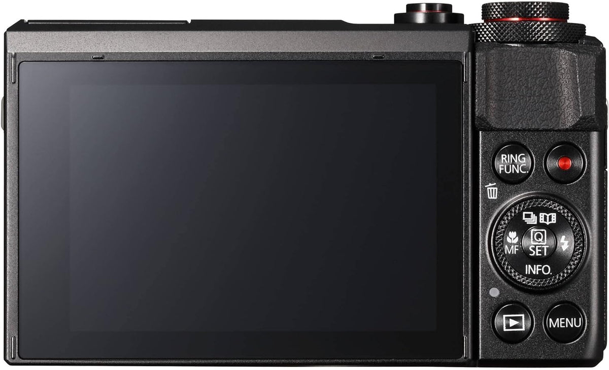 Canon PowerShot G7 X Mark II renewed compact design ideal for travel.