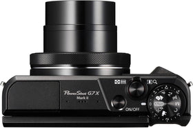 Canon PowerShot G7 X Mark II renewed wrist strap enables secure carry.