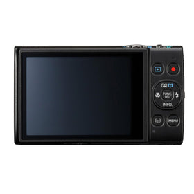 Canon PowerShot IXY 650 HS 12x optical zoom lens offers wide to telephoto versatility.