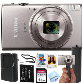 Canon PowerShot IXY 650 HS front view highlighting compact travel-friendly design