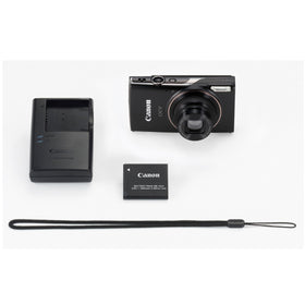 Canon PowerShot IXY 650 HS stabilizing pistol grip aids steadier handheld footage.