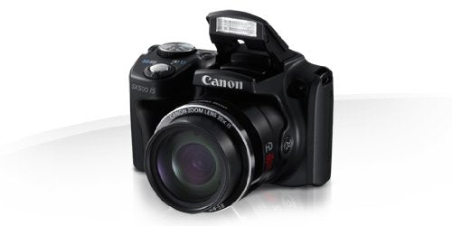 Canon PowerShot SX500 Enhanced Zoom Framing Assist helps tracking at telephoto reach.