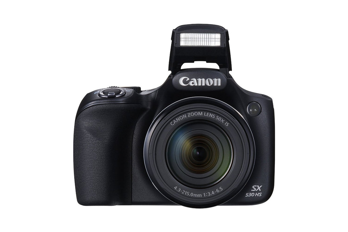Bright 3-inch LCD on the Canon PowerShot SX530 HS for easy framing.
