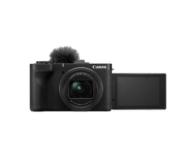 Canon PowerShot V1 advanced autofocus keeps moving subjects sharp.