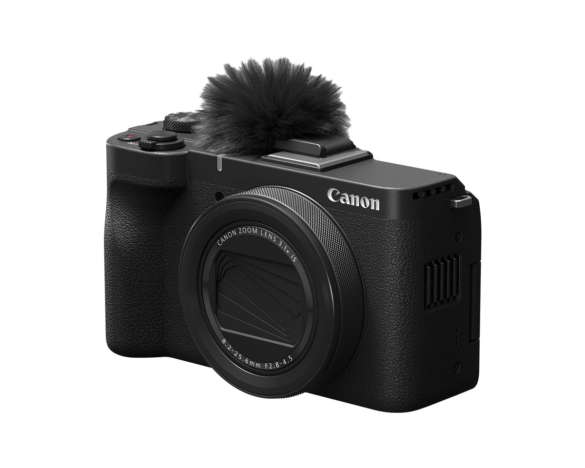 Canon PowerShot V1 cooling fan enables longer recording sessions.