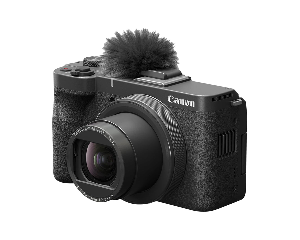 Canon PowerShot V1 stabilized footage ideal for handheld shoots.