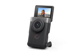 Canon PowerShot V10 compact design enables easy travel vlogging.
