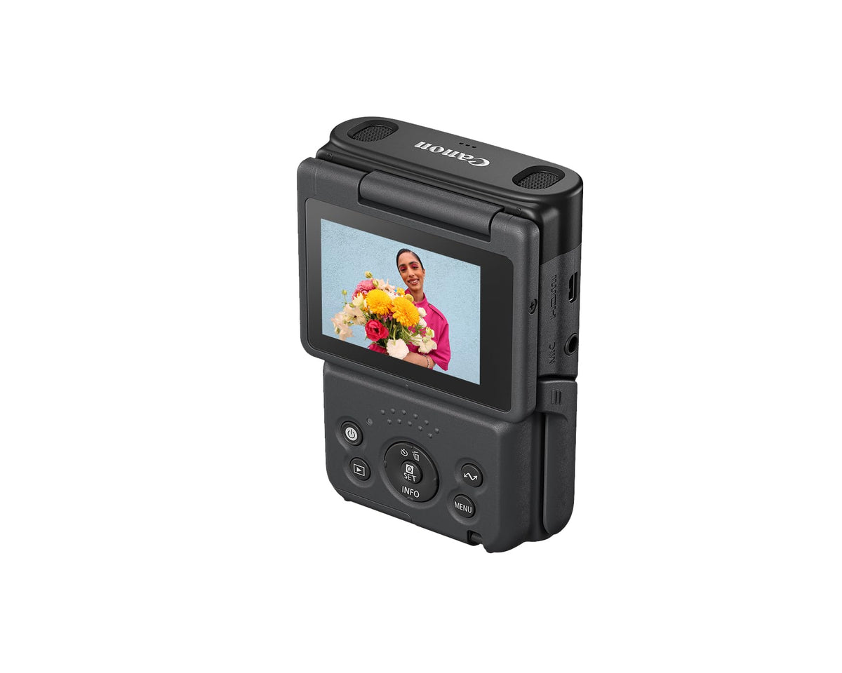 Canon PowerShot V10 compact design is travel-friendly for creators