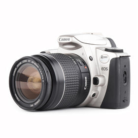 Canon Rebel 2000 built-in flash helps illuminate scenes in dim light.