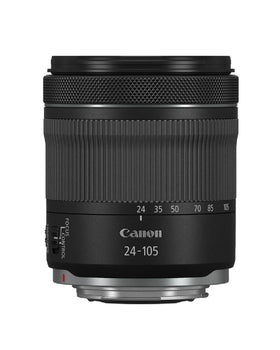 Canon RF 24-105mm f/4-7.1 IS STM zoom range enables versatile everyday photography.