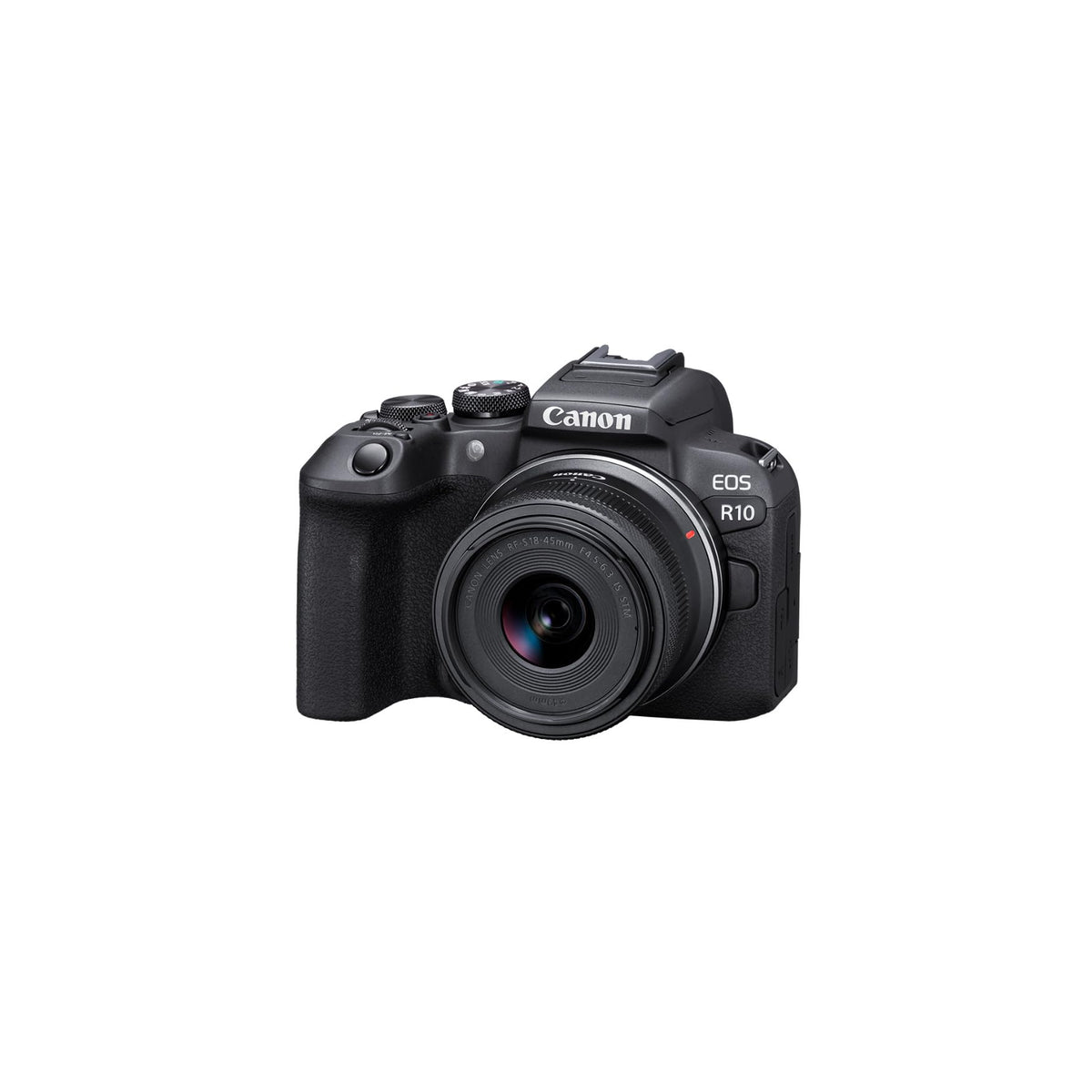 Canon RF-S18-150mm lens mounted on R10 for versatile framing