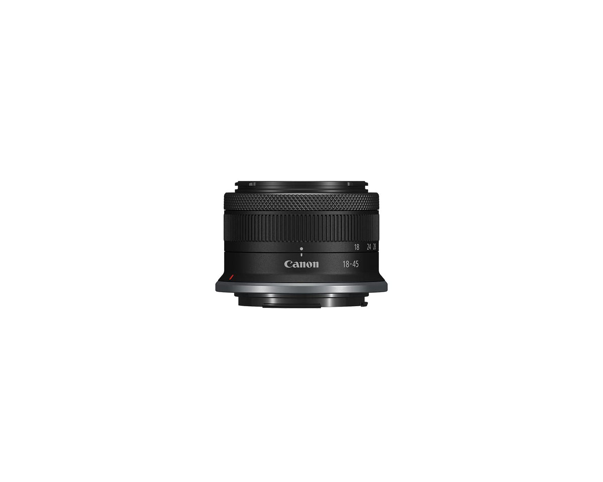 Canon RF-S18-45mm F4.5-6.3 IS STM stabilization up to 4 stops for sharp handheld photos.