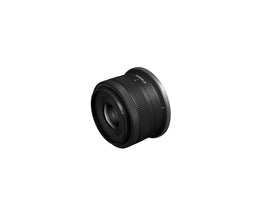 Canon RF-S18-45mm F4.5-6.3 IS STM quiet autofocus for video capture.