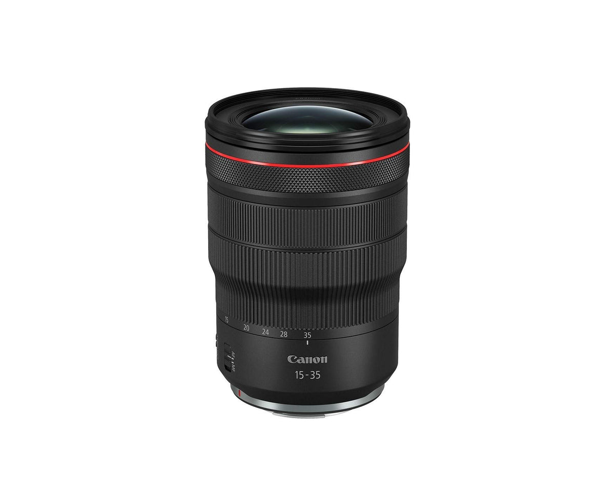 Canon RF 15-35mm f/2.8 L IS USM weather-sealed protects gear from dust and moisture.