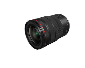 Canon RF 15-35mm f/2.8 L IS USM lens for expansive landscapes with crisp detail.