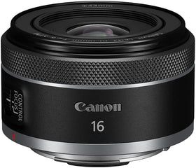 Canon RF16mm F2.8 STM close-focus lens for close subjects with context.