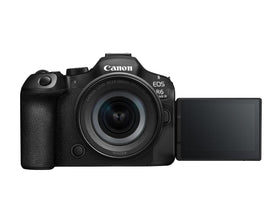 Canon RF24-105mm F4-7.1 IS STM lens demonstrates versatile zoom and image stabilization.