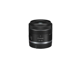 Canon RF24-50mm lens stabilization enabling steadier shots on the go.