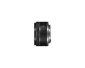 Canon RF50mm F1.8 STM mounted on a Canon full-frame mirrorless camera for quiet AF