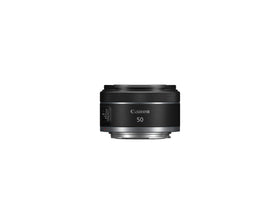 Canon Renewed packaging shows lens contents and trusted refurbishment