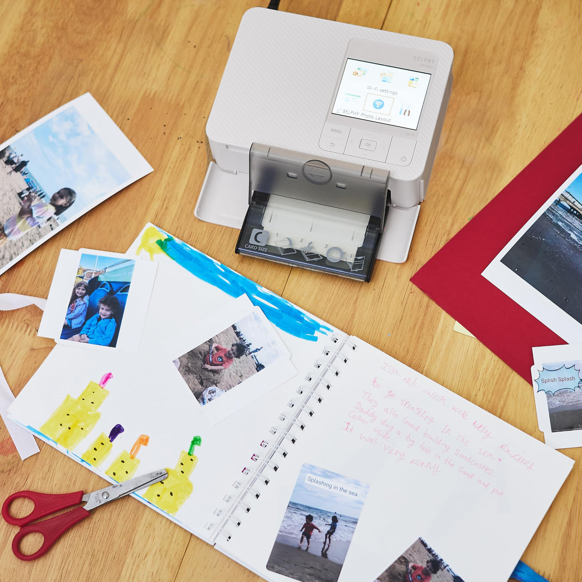 Canon SELPHY CP1500 AirPrint compatibility for wireless iPhone printing
