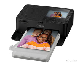Canon Selphy CP1500 front view, compact and portable for home or travel use.