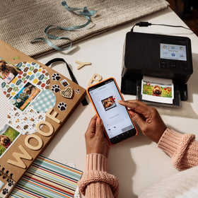 Canon Selphy CP1500 optional battery pack for on-the-go printing.