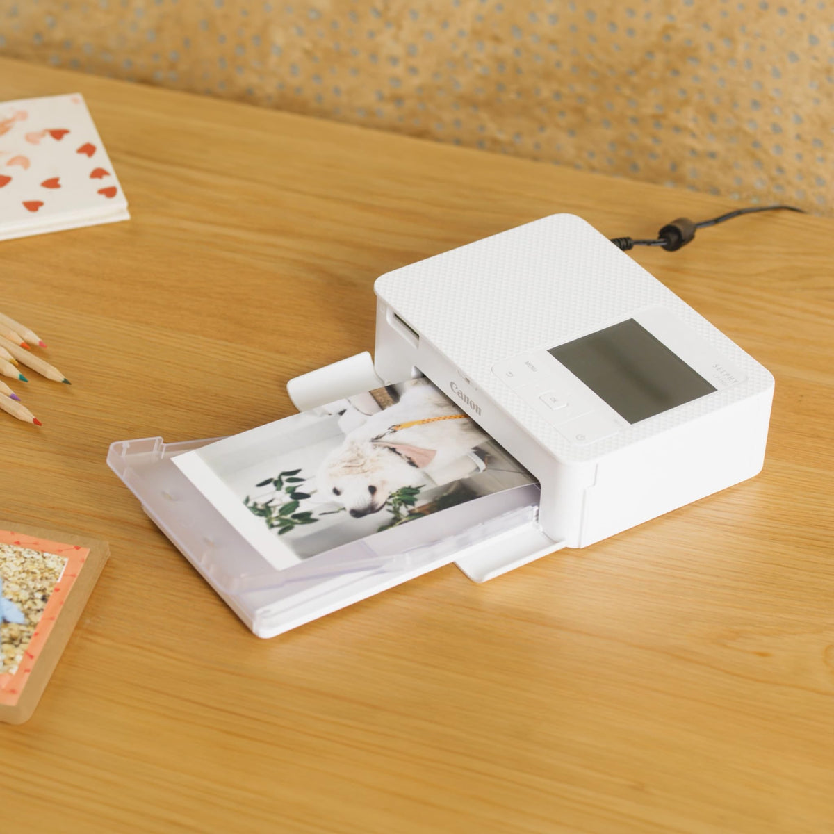 Canon SELPHY CP1500 wireless connectivity for quick printing from devices